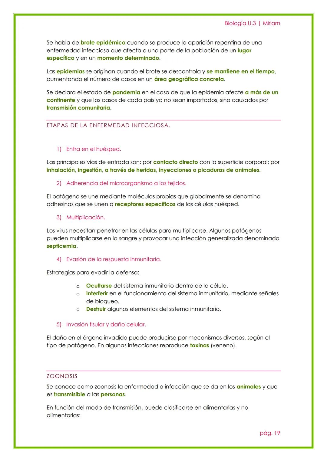 Biología U.3 | Miriam
MICROORGANISMOS,
FORMAS ACELULARES Y
SALUD.
UNIDAD 2
pág. 13 # 1. LA MICROBIOLOGÍA
Biología U.3 | Miriam
La microbiolo
