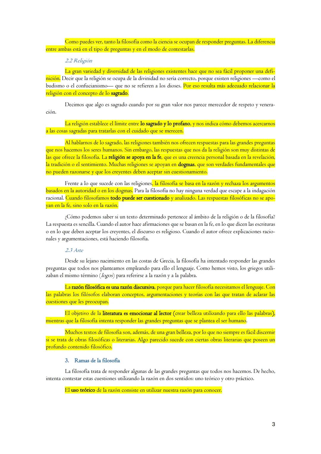 UNIDAD I: FILOSOFÍA
1. Concepto de filosofia
La palabra sofia significa en griego "sabiduría". En la antigua Grecia se llamaba sofós ("sabio