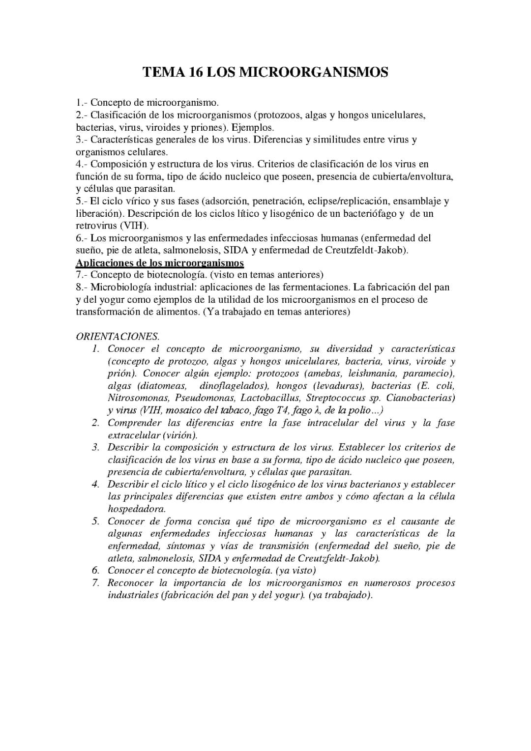 Microorganismos 