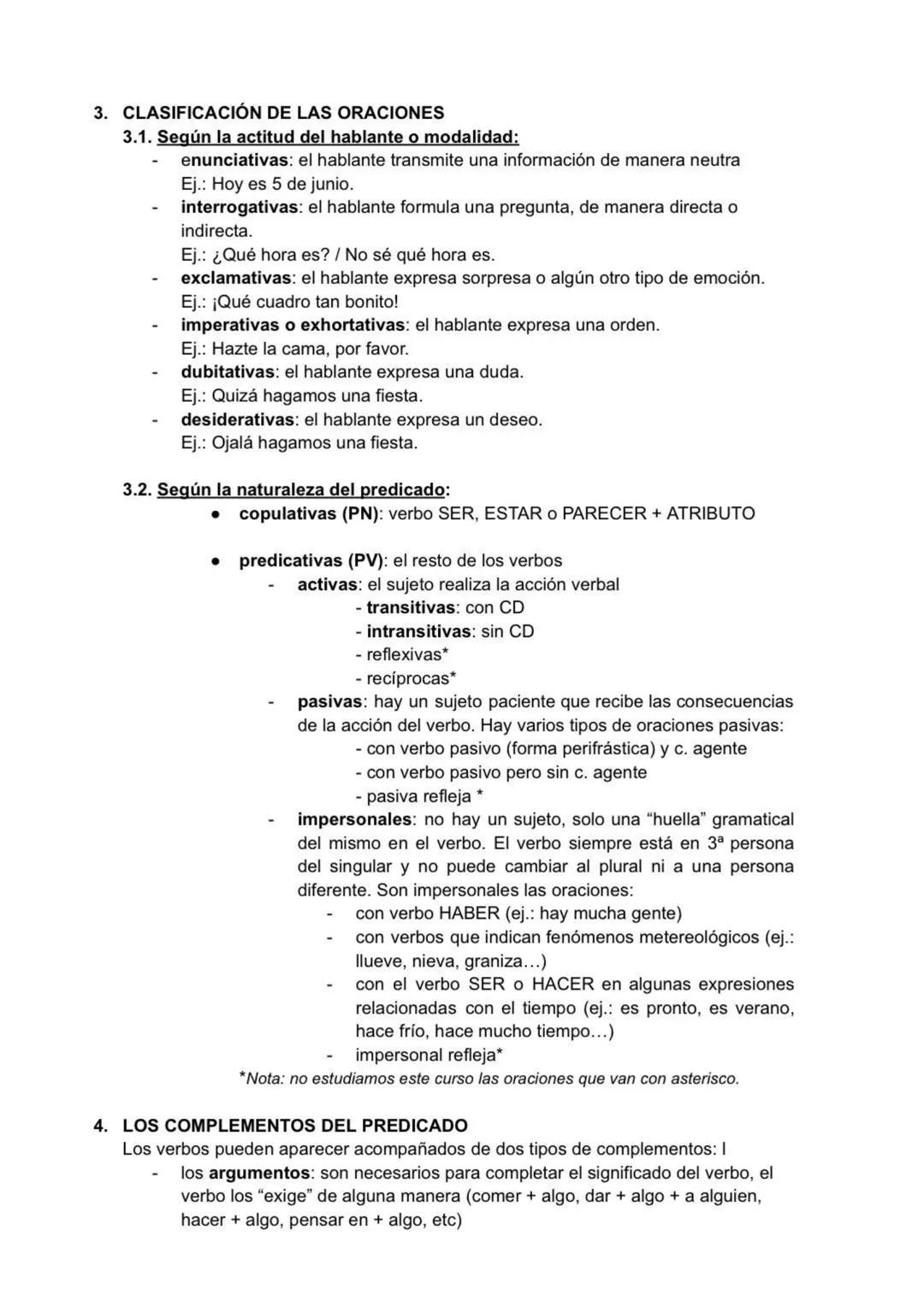 # LA ORACIÓN
2º ESO - Lengua castellana y literatura

1. EL ENUNCIADO

Un enunciado es una unidad lingüística que tiene sentido completo por