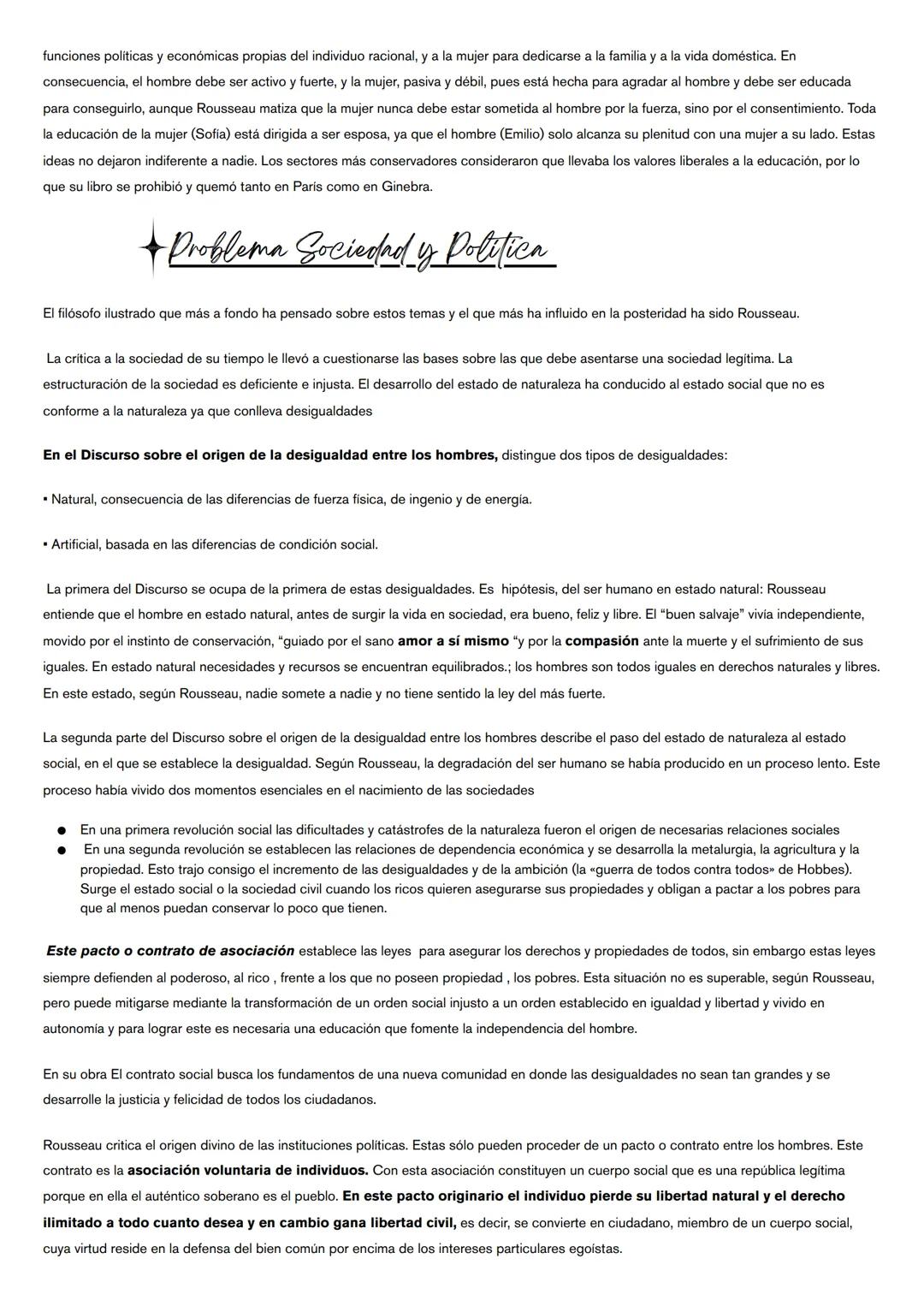 RUSSEAU

-Problema del Hombre

Jean-Jacques Rousseau nace en Ginebra el 18 de junio de 1712, fue educado por su tío y tia tras la muerte de 