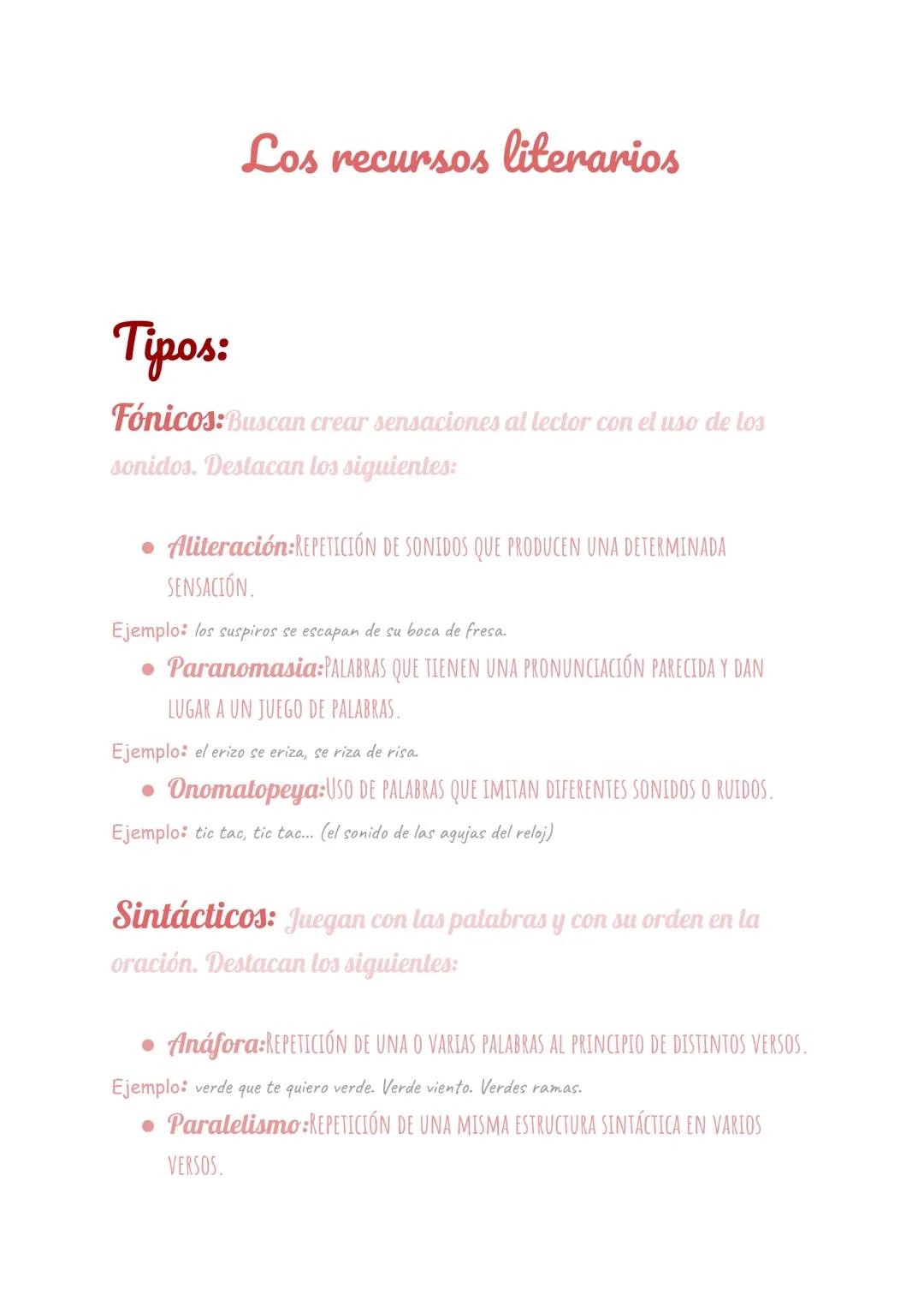 Figuras literarias: definición y ejemplos