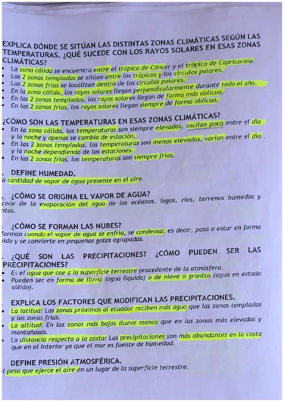 1. ¿POR QUÉ ES IMPORTANTE LA ATMÓSFERA?
●
●
Regula la temperatura terrestre y es importante por 3 factores:
Impide que la Tierra se enfrie m