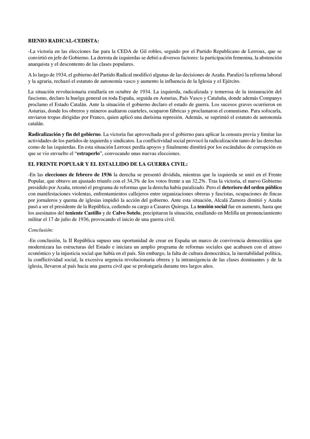 # TEMA 15: LA II REPÚBLICA:

Introducción:

-La II República nace de la descomposición de la monarquía de Alfonso XIII por su apoyo a la dic