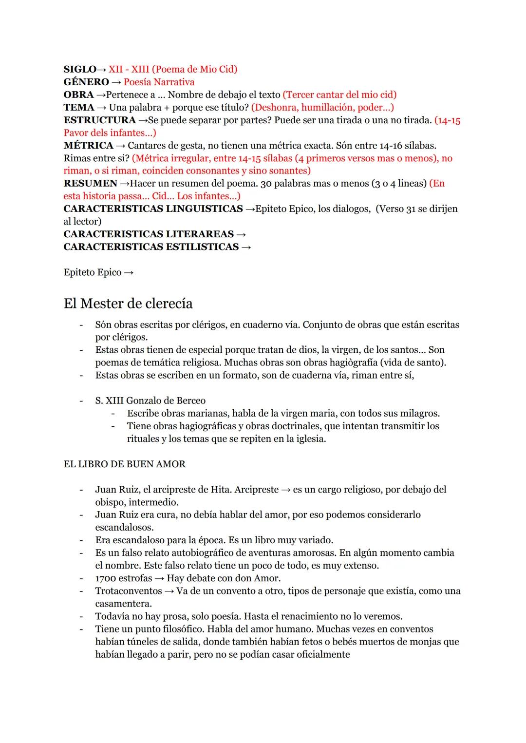 # CASTELLANO
LITERATURA
2n Trimestre

Literatura Medieval en la Península Ibérica

CONTEXTO HISTÓRICO

- 476-1492
  - Por la caída de consta