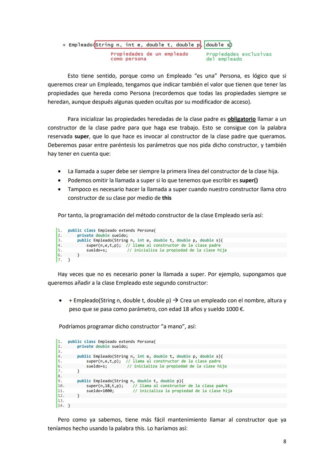 Fundamentos de
Programación
Tema 5: Programación
avanzada de clases
Contenidos
1.- Introducción
2.- Encapsulamiento..
3.- Herencia
4.- Sobre