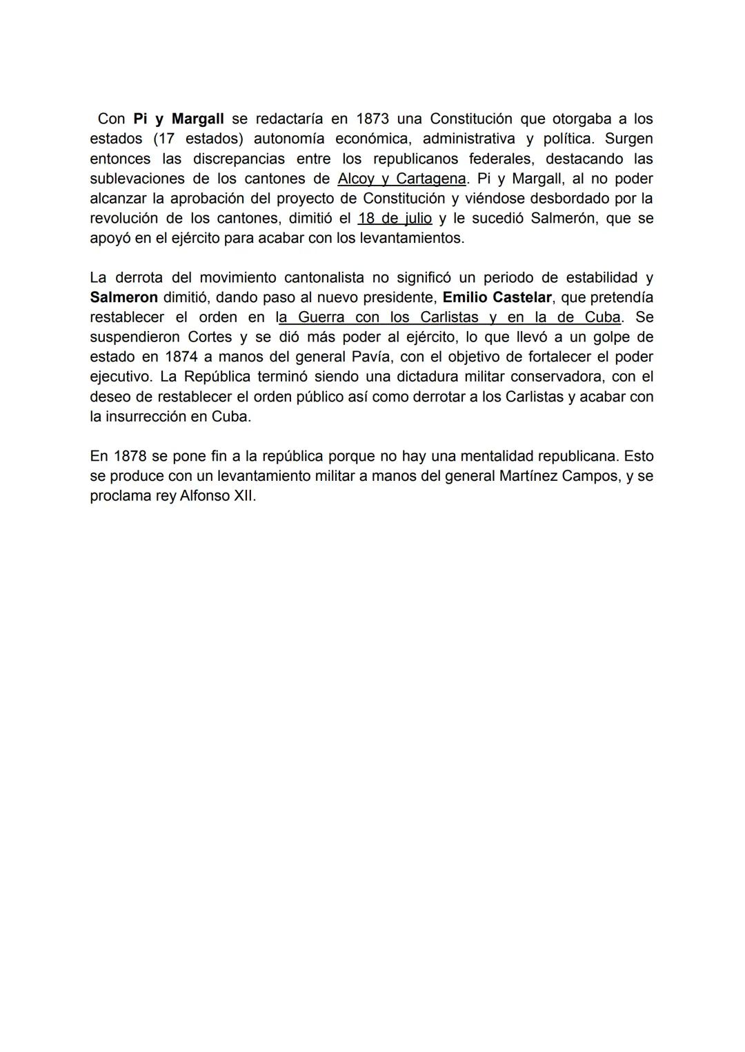 # SEXENIO DEMOCRÁTICO:

En 1868 el almirante Topete, apoyado por el general Prim y Serrano llevó a cabo
una revolución conocida como "La Glo