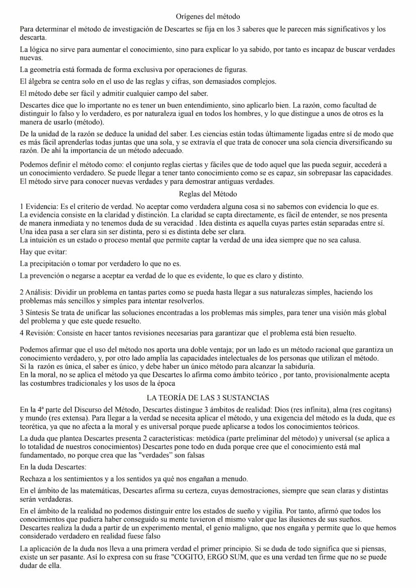 CONTEXTO CULTURAL Y FILOSOFICO
En 1637 se publica en Holanda el discurso del Método, escrito en francés ya que es un proyecto personal, y qu