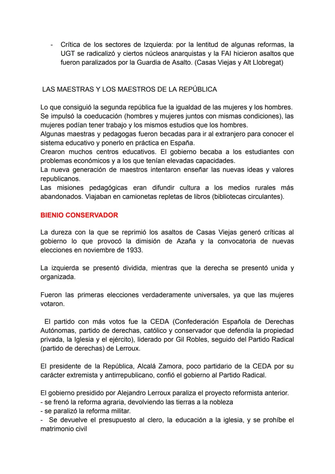 PROCLAMACIÓN DE LA REPÚBLICA
El 12 de abril de 1931 se celebran elecciones municipales, por sufragio universal
mascuino. La participación fu