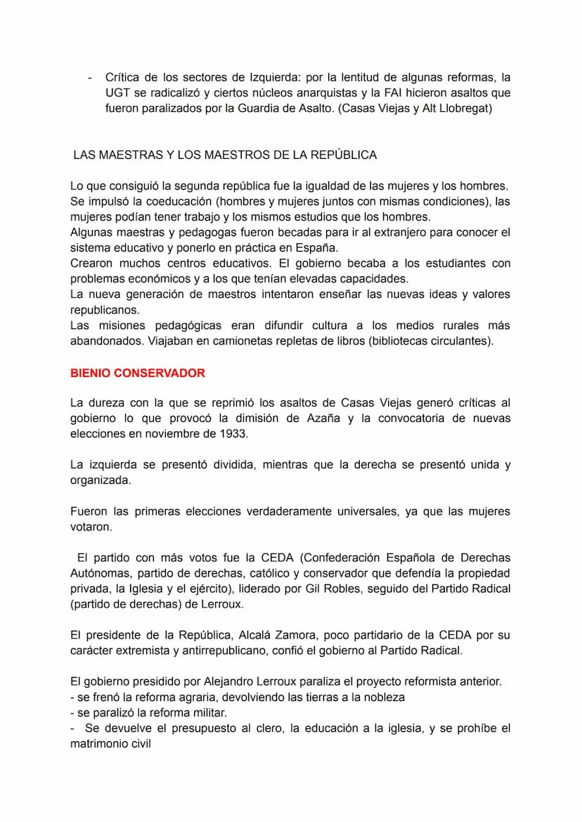 PROCLAMACIÓN DE LA REPÚBLICA
El 12 de abril de 1931 se celebran elecciones municipales, por sufragio universal
mascuino. La participación fu