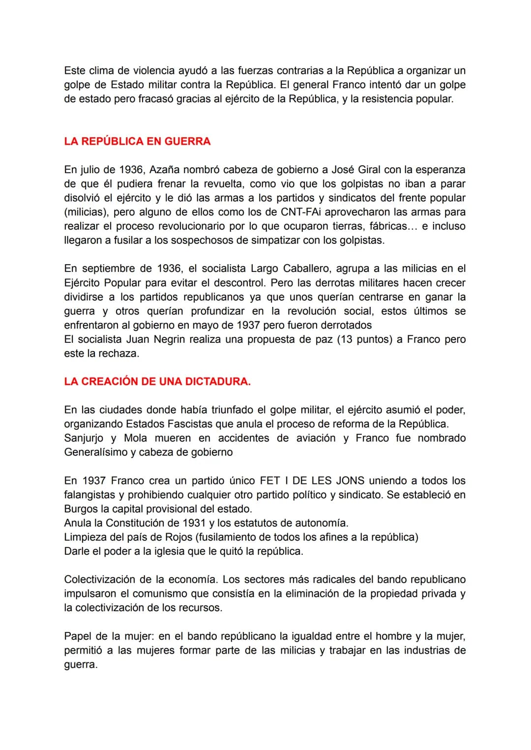 PROCLAMACIÓN DE LA REPÚBLICA
El 12 de abril de 1931 se celebran elecciones municipales, por sufragio universal
mascuino. La participación fu
