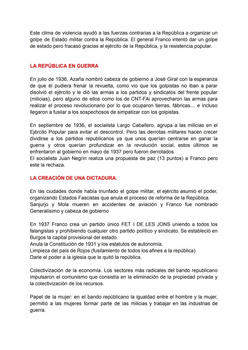 PROCLAMACIÓN DE LA REPÚBLICA
El 12 de abril de 1931 se celebran elecciones municipales, por sufragio universal
mascuino. La participación fu