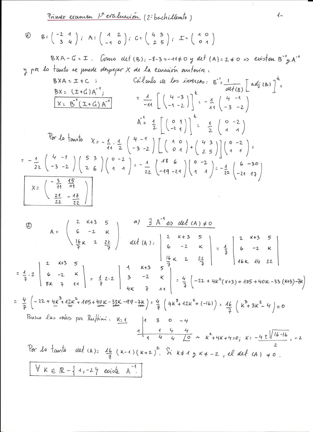 Primer examen 1ª Evaluación 2º de bachillerato. 25 de octubre de 2013.
1

INSTRUCCIONES GENERALES Y VALORACIÓN

El alumno contestará a los c