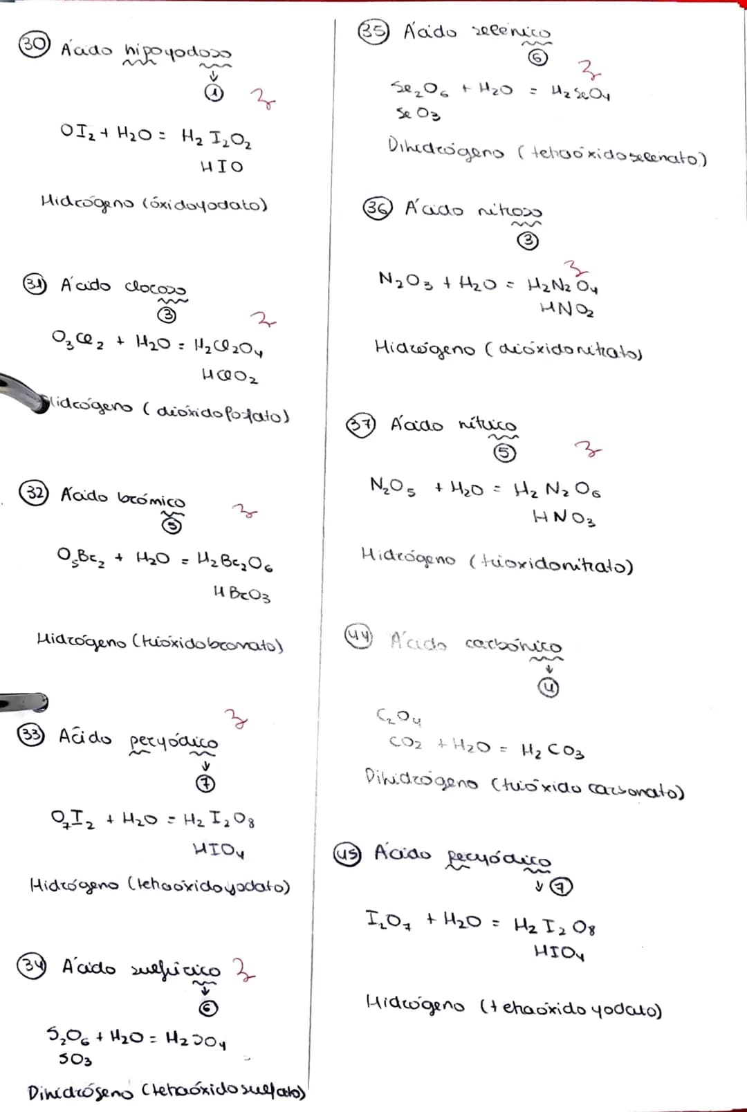 Sn₂O4 →> Sn 0₂
Dióxido de estacio.
503
5₂063
oxido de acupce (VI)
3
oxido de dicobee
3₂0
Pb₂0₂ → P60
Oxido de plomo
5 As₂O3
Oxido de acséric