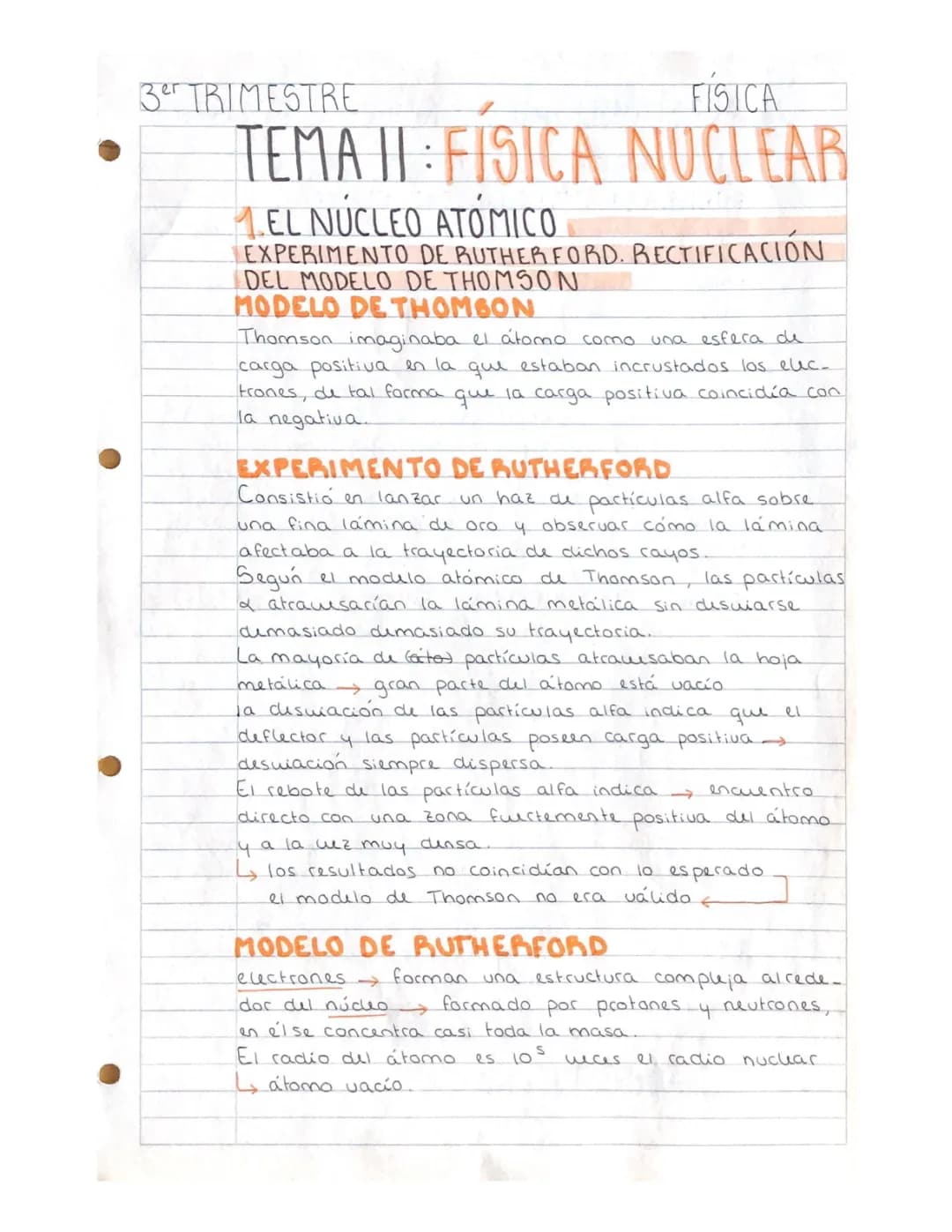 FÍSICA NUCLEAR: INTERACCIÓN FUERTE, ESTABILIDAD NUCLEAR, RADIACTIVIDAD
