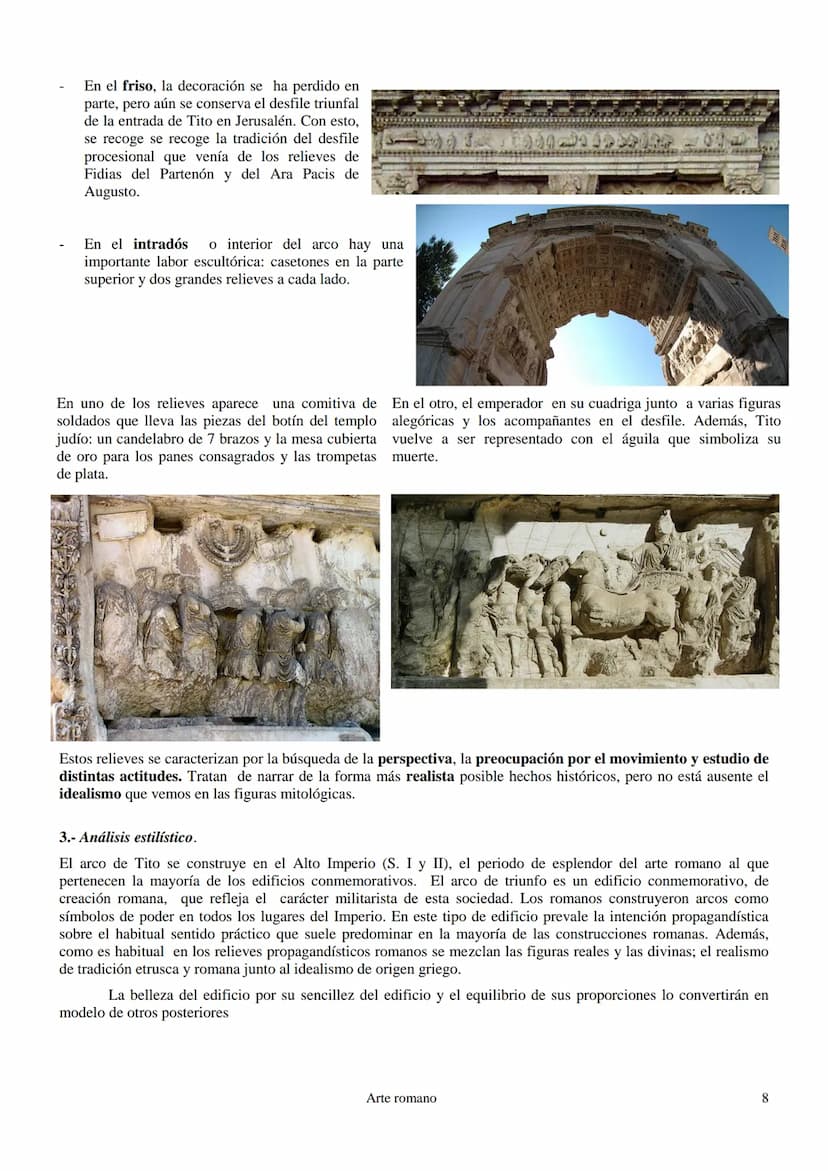 Contexto
histórico
Clave
Dovelas,
ARQUITECTURA
Es la principal manifestación artística. Carácter funcional y propagandístico. Grandiosidad y