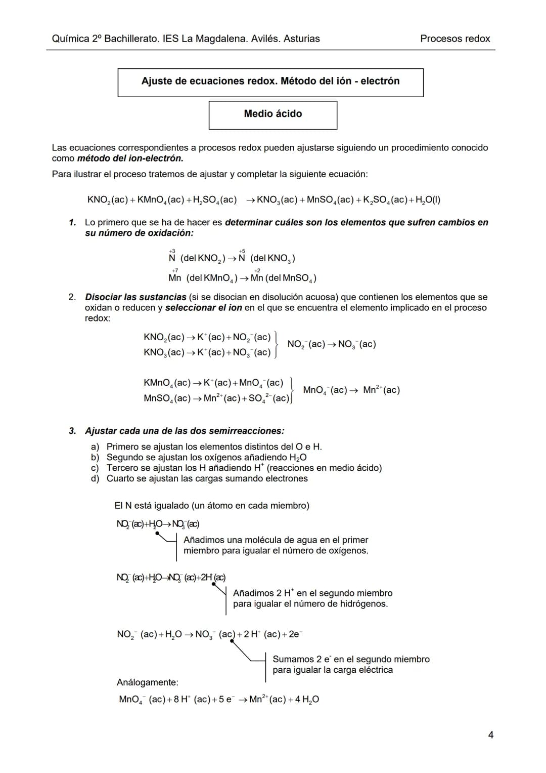 Dpto. Física
y Química
V₁
V₂
√₂2-√₁
Electroquímica (1)
Procesos redox. Conceptos básicos.
Ajuste de ecuaciones
Denominamos corriente eléctri