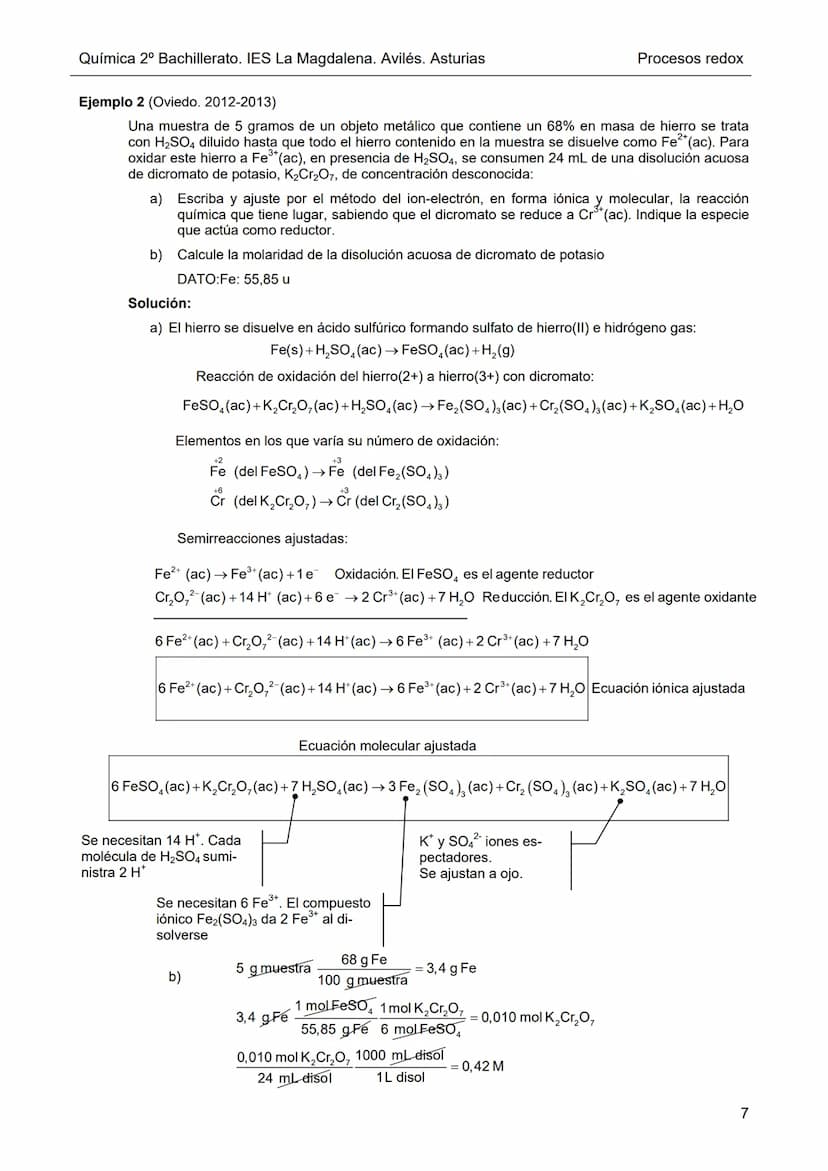 Dpto. Física
y Química
V₁
V₂
√₂2-√₁
Electroquímica (1)
Procesos redox. Conceptos básicos.
Ajuste de ecuaciones
Denominamos corriente eléctri