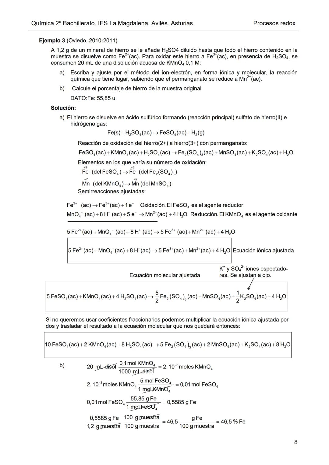Dpto. Física
y Química
V₁
V₂
√₂2-√₁
Electroquímica (1)
Procesos redox. Conceptos básicos.
Ajuste de ecuaciones
Denominamos corriente eléctri