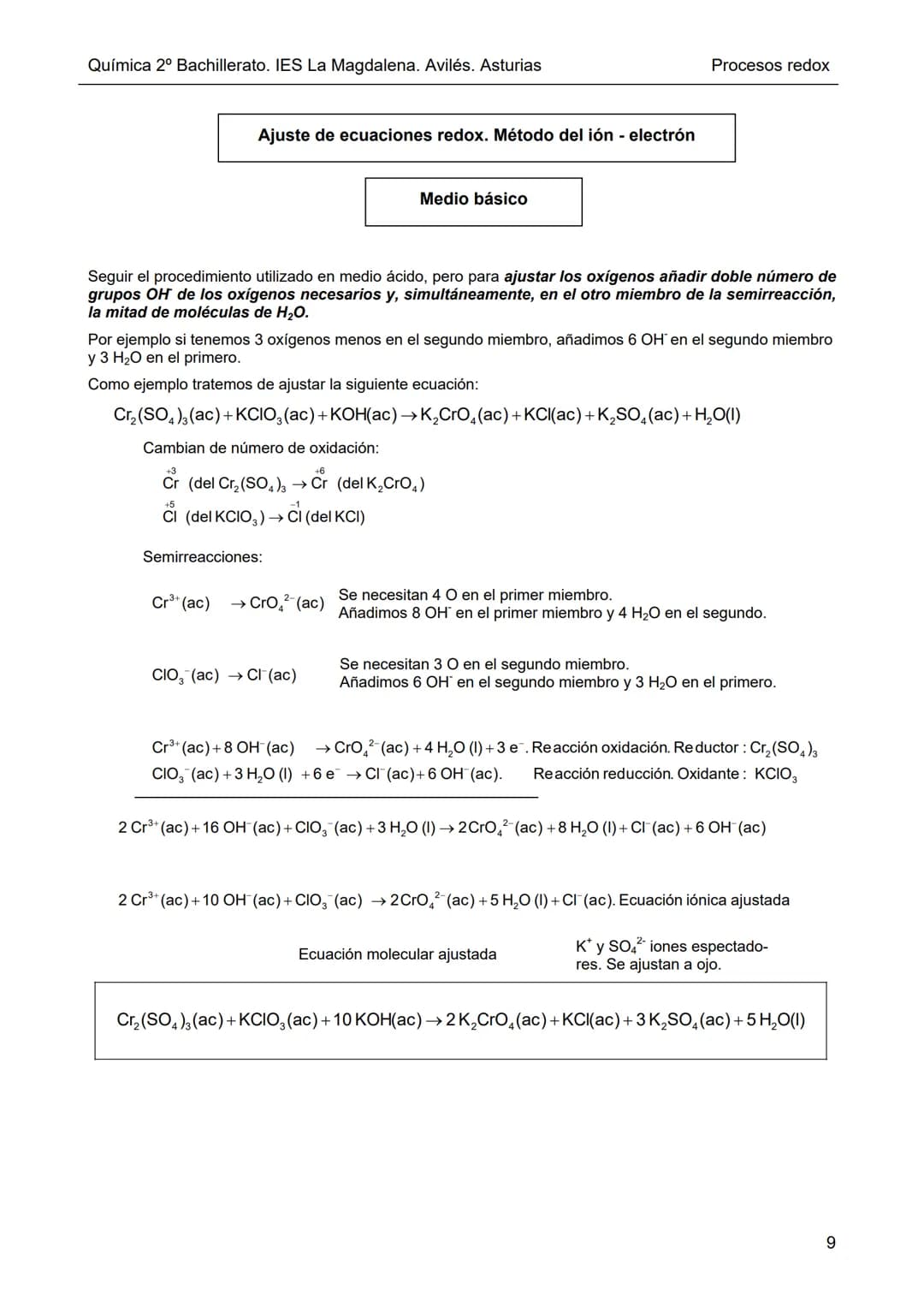 Dpto. Física
y Química
V₁
V₂
√₂2-√₁
Electroquímica (1)
Procesos redox. Conceptos básicos.
Ajuste de ecuaciones
Denominamos corriente eléctri