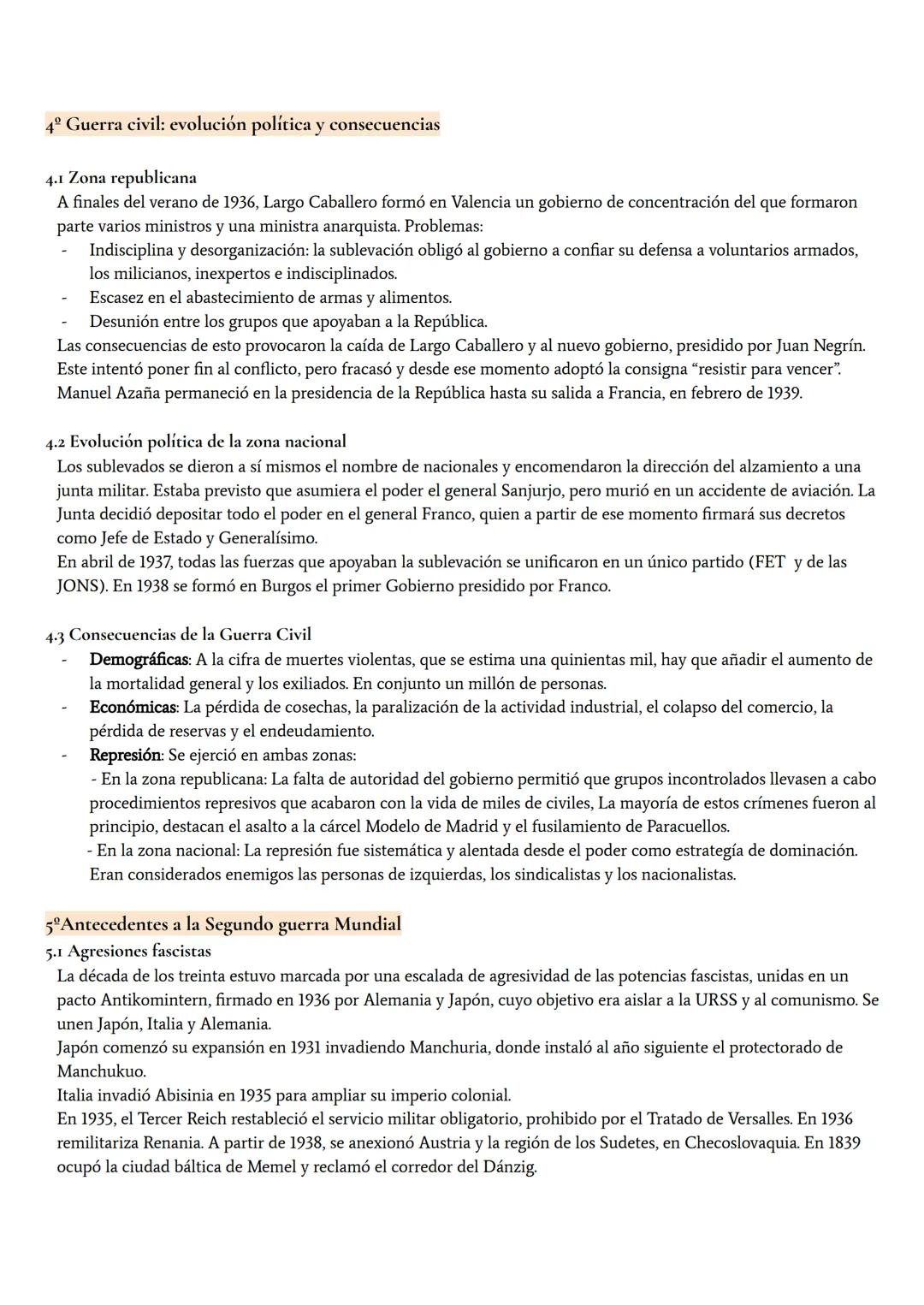 TEMA 7
1º Segunda república en España
La segunda república nació en una difícil coyuntura internacional. A la crisis económica, consecuencia