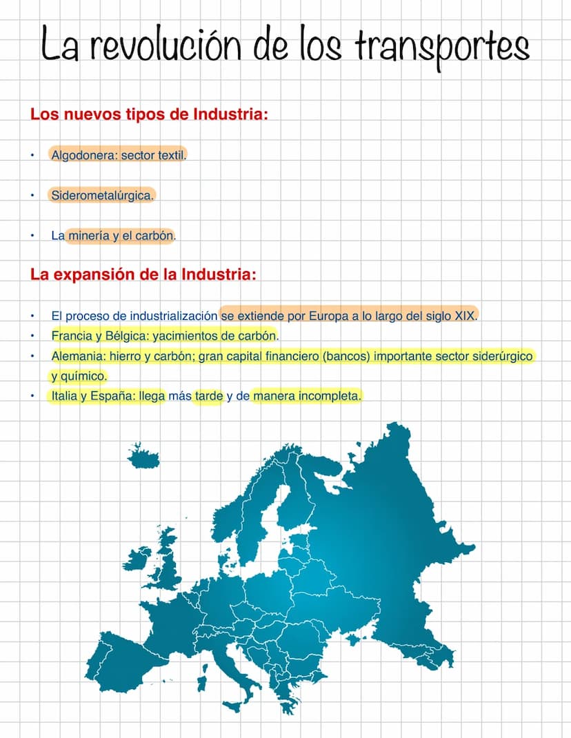Revolución agrícola:
Se produce por una serie de cambios en la agricultura a mediados del S. XVIII.
Ventajas del sistema Norfolk: (rotación 