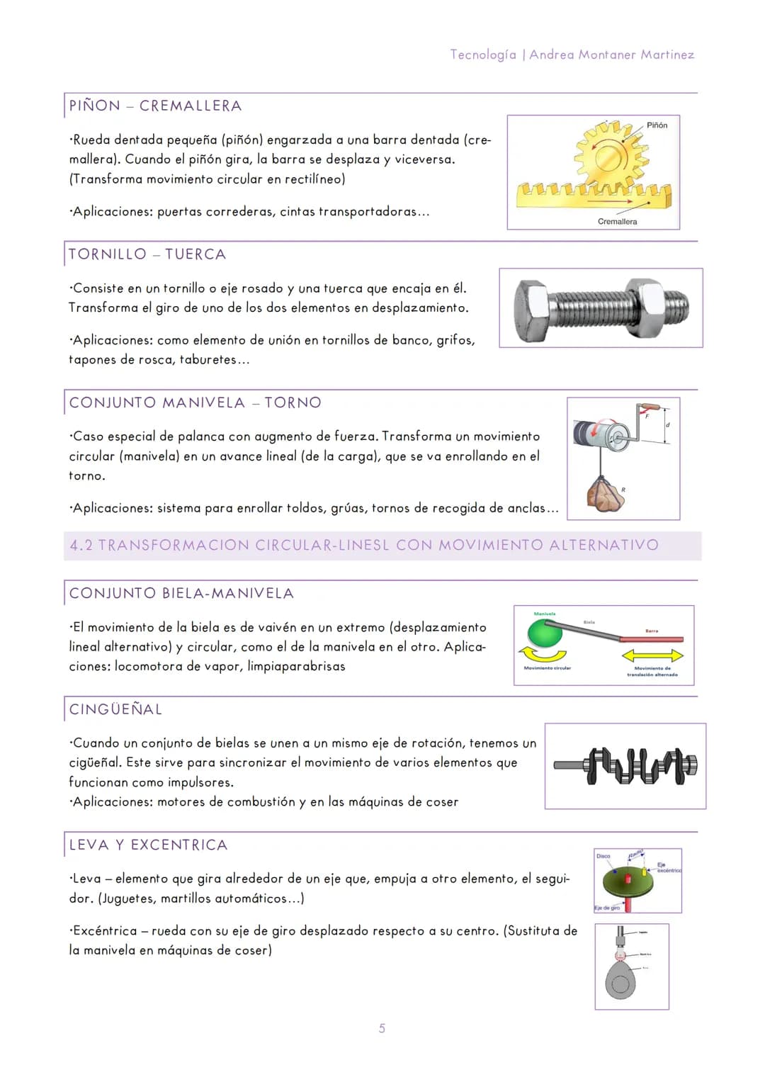 1. ¿QUE SON LOS MECANISMOS?
FUERZA
MOTRIZ
Los mecanismos nos hacen más fácil el desempeño de una tarea determinada
mediante la transmisión y