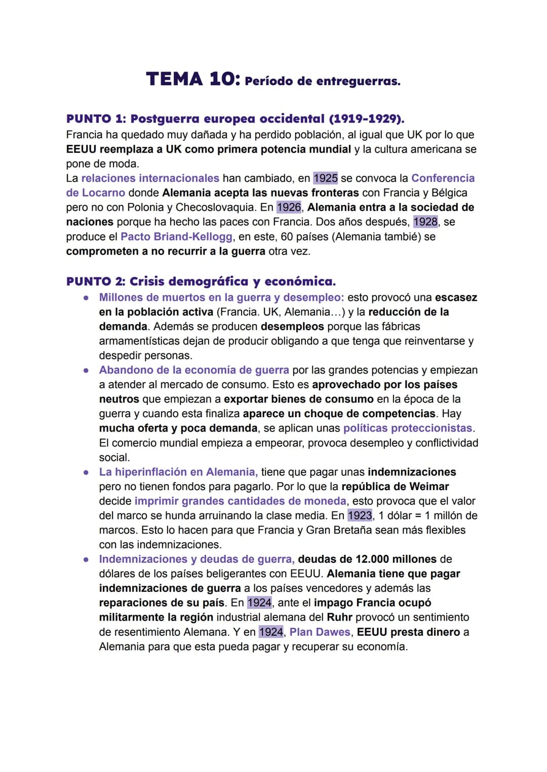 
<h2 id="entreguerras1919a1939">Entre Guerras 1919 a 1939</h2>
<p>Durante el período de entreguerras, se produjeron importantes cambios en l