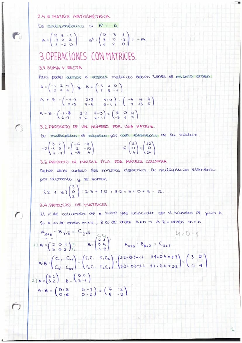 1.1.DEFINICIÓN.
Una matriz es un conjunto de números reales
columnas. Una mabriz tiene i filas y In columnas
A.(134)
UNIDAD 1 MATRICES
A =
a