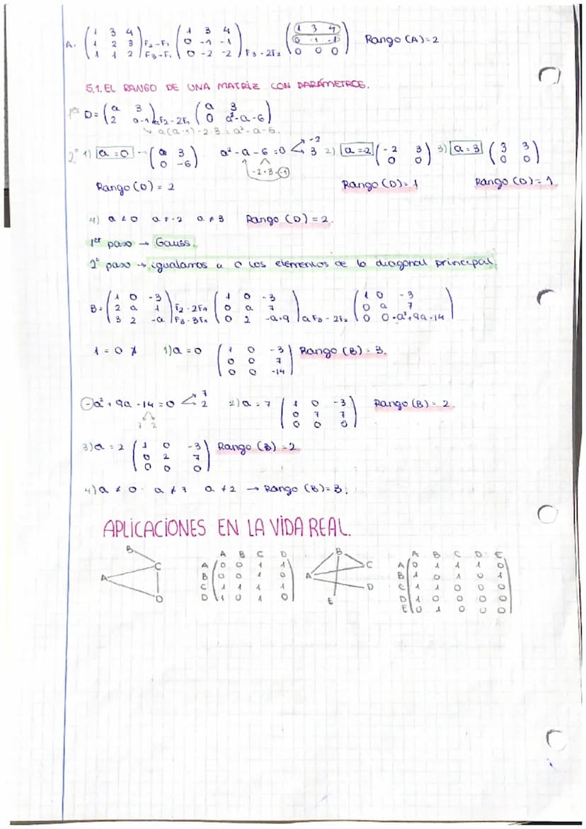 1.1.DEFINICIÓN.
Una matriz es un conjunto de números reales
columnas. Una mabriz tiene i filas y In columnas
A.(134)
UNIDAD 1 MATRICES
A =
a