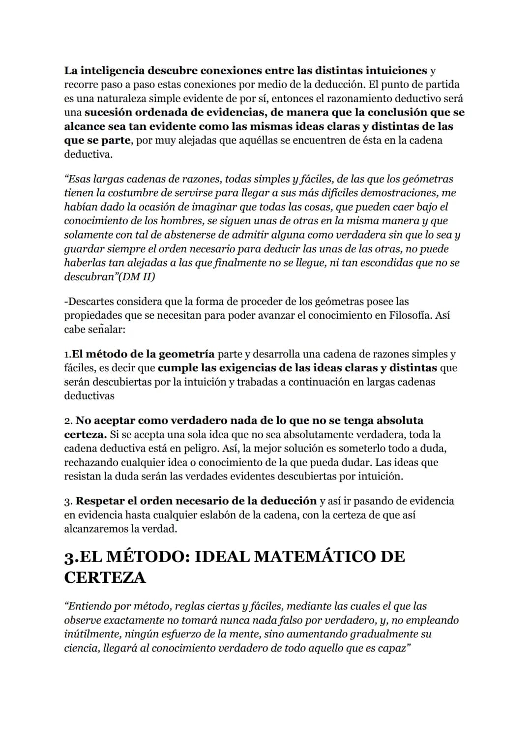 TEORÍA FILOSÓFICA DE DESCARTES 1
1. INTRODUCCIÓN
1.El problema del conocimiento en el s.XVII: Racionalismo y
Empirismo
-El problema del cono