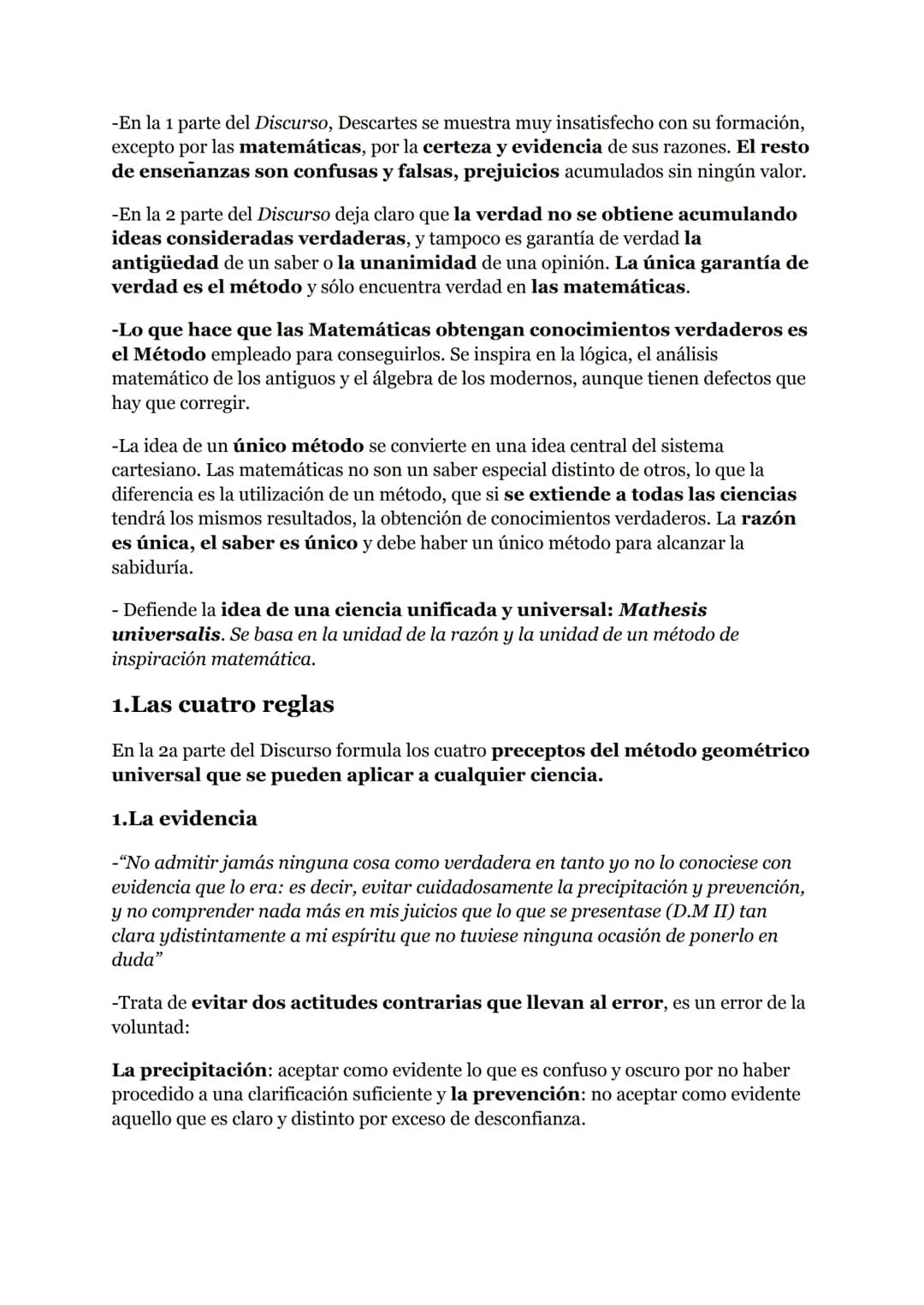 TEORÍA FILOSÓFICA DE DESCARTES 1
1. INTRODUCCIÓN
1.El problema del conocimiento en el s.XVII: Racionalismo y
Empirismo
-El problema del cono