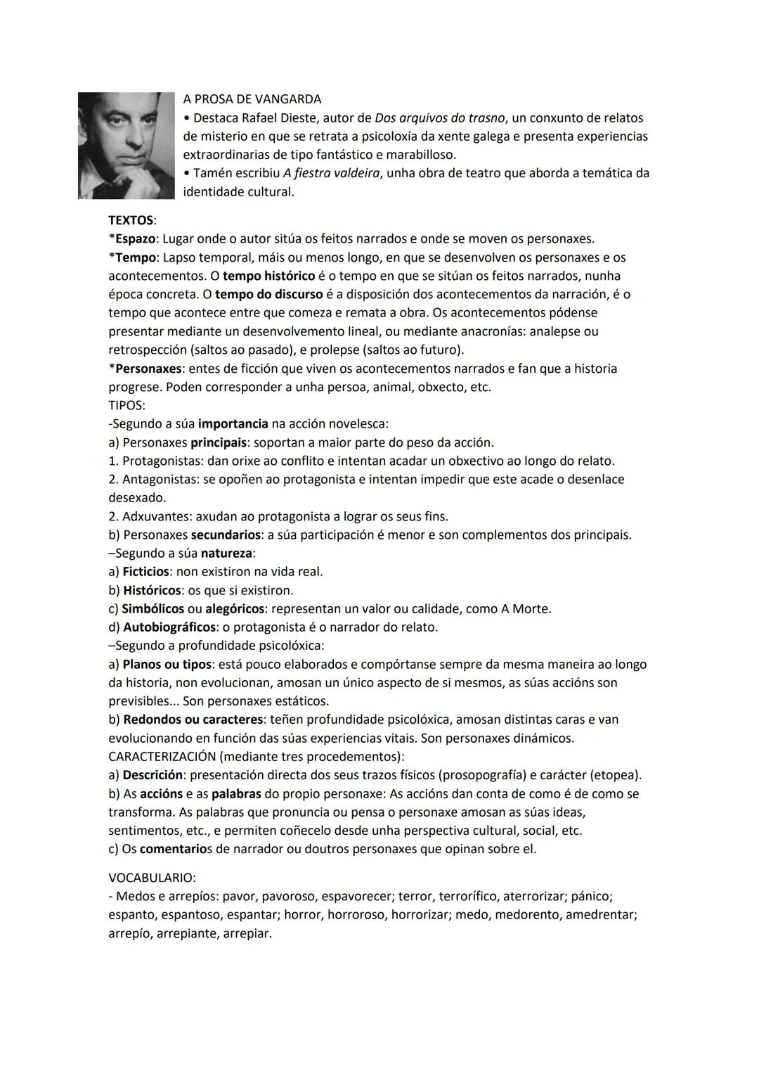 LITERATURA T3 + T4:
AFONSO DANIEL RODRÍGUEZ CASTELAO
*Naceu en Rianxo no seo dunha familia mariñeira. Despois de residir
4 anos en Arxentina