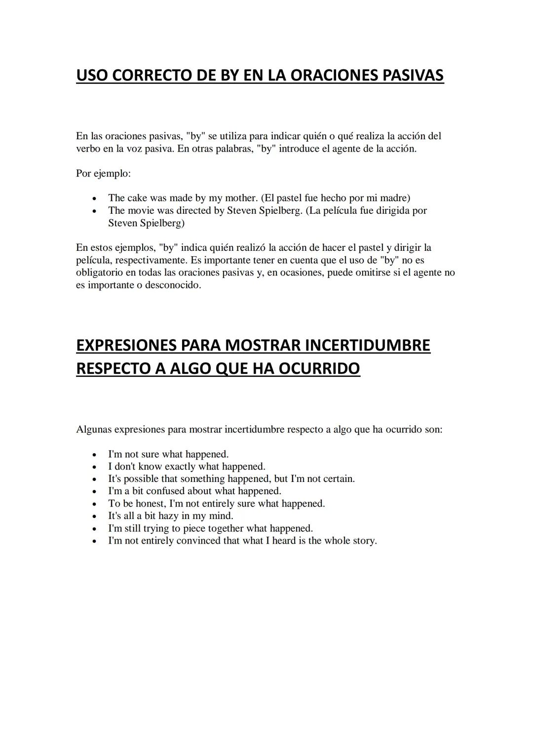 GRAMÁTICA Y USO DE LA LENGUA 3º ESO INGLES 3
EXPRESAR Y COMUNICAR OBLIGACIONES O
AUSENCIA DE OBLIGACIÓN
Para expresar y comunicar obligacion
