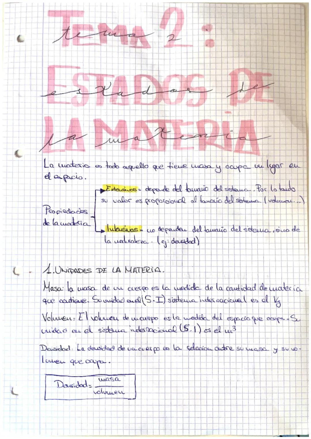 Descubre las propiedades físicas de la materia y las diferencias entre sólidos, líquidos y gases