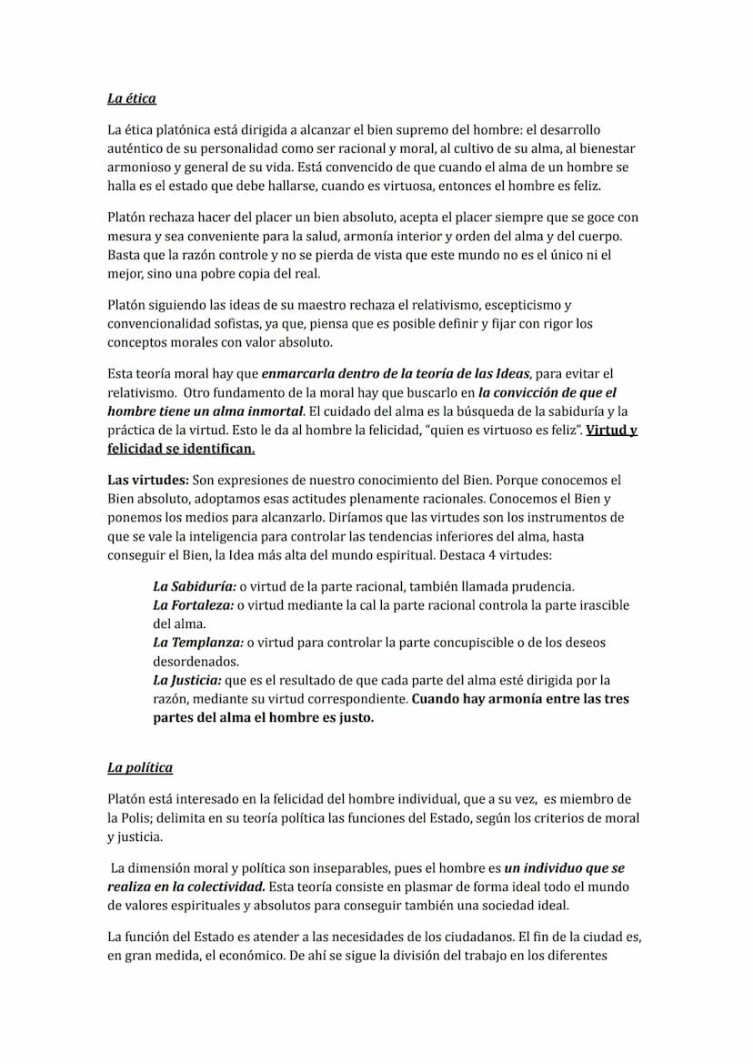 PLATÓN
CONTEXTO SOCIO-CULTURAL DE PLATÓN
Su vida se vio influenciada por los sucesos acontecidos en su época entre los que cabe
destacar:
La