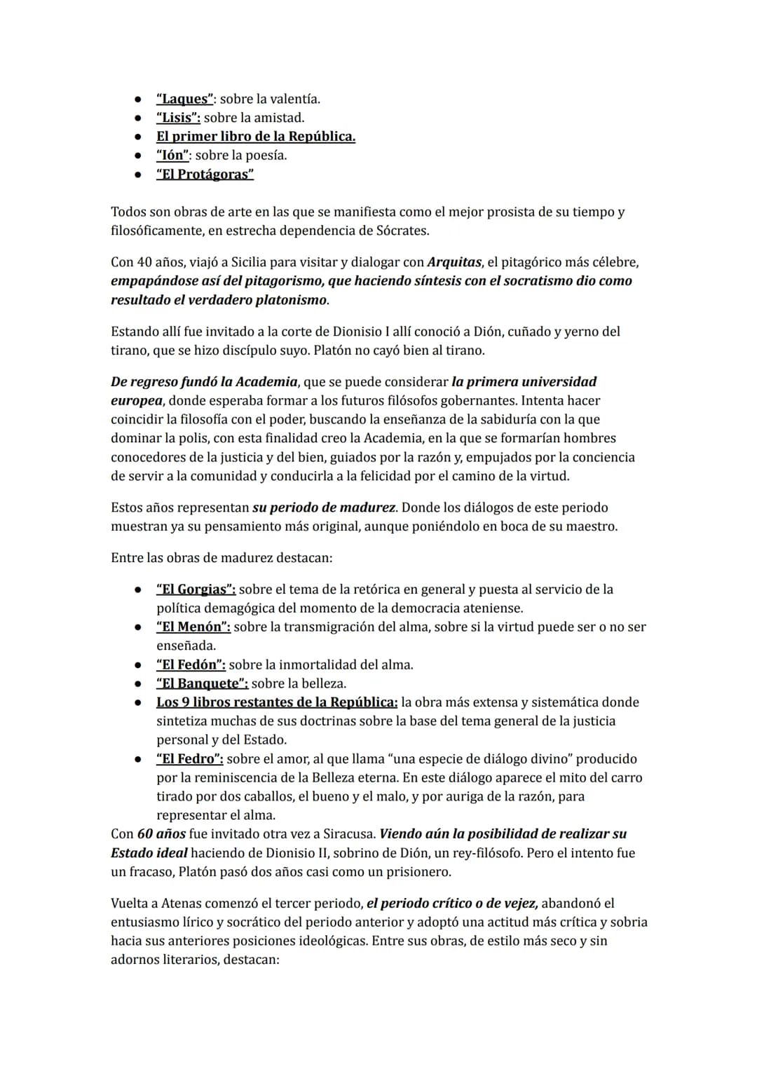 PLATÓN
CONTEXTO SOCIO-CULTURAL DE PLATÓN
Su vida se vio influenciada por los sucesos acontecidos en su época entre los que cabe
destacar:
La