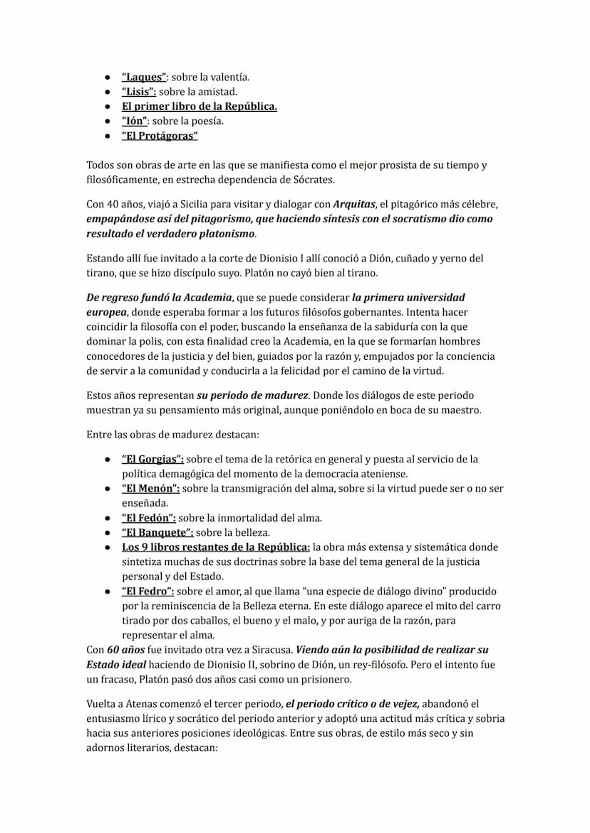 PLATÓN
CONTEXTO SOCIO-CULTURAL DE PLATÓN
Su vida se vio influenciada por los sucesos acontecidos en su época entre los que cabe
destacar:
La