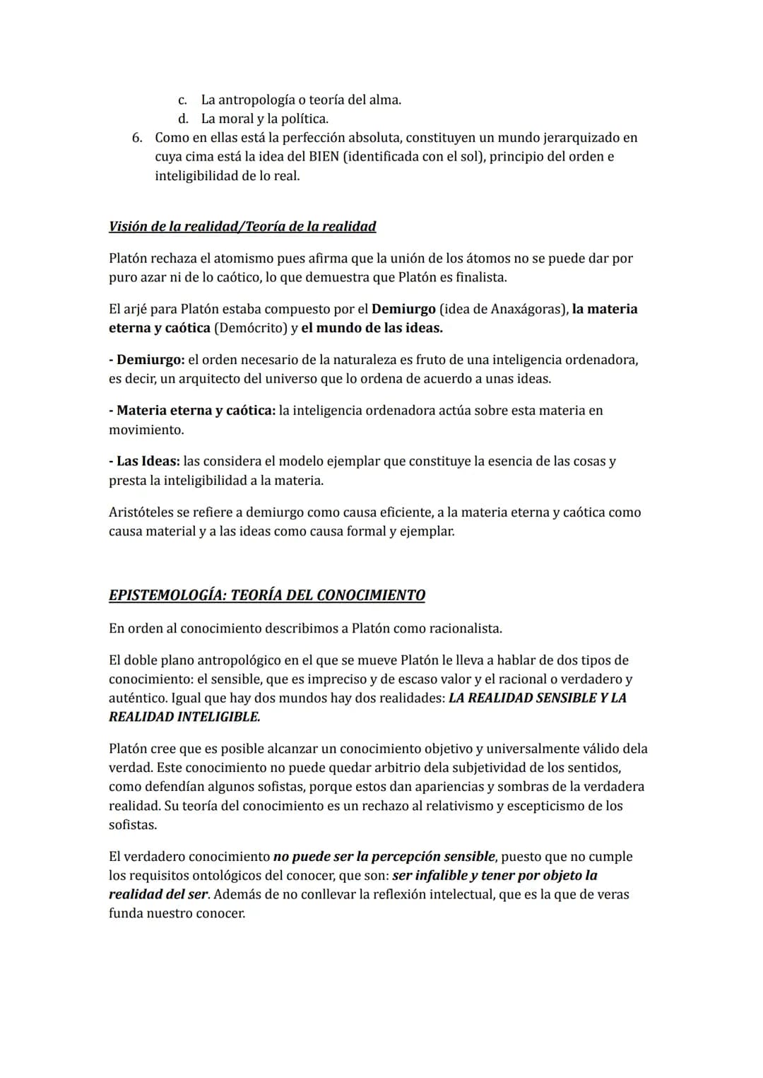 PLATÓN
CONTEXTO SOCIO-CULTURAL DE PLATÓN
Su vida se vio influenciada por los sucesos acontecidos en su época entre los que cabe
destacar:
La