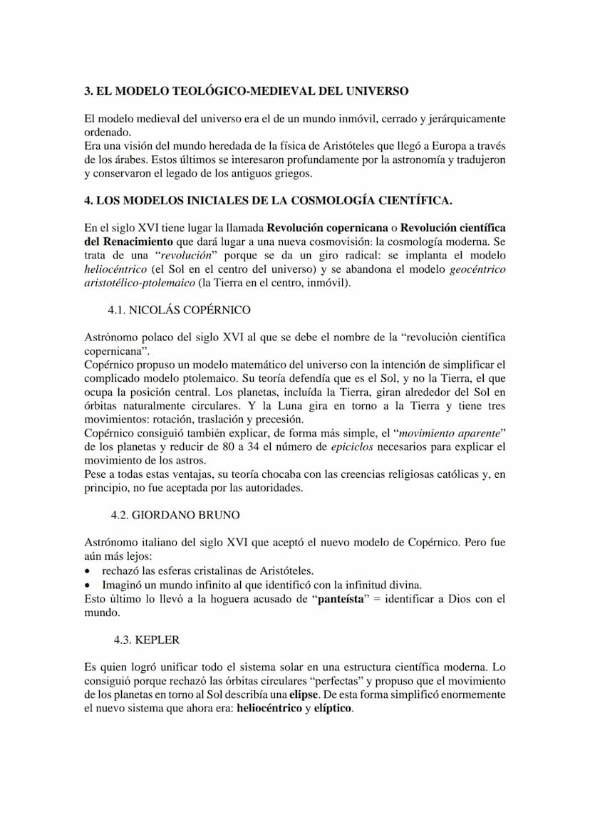 TEMA 4 FILOSOFÍA PRIMERO DE BACHILLERAT
COSMOVISIONES A LO LARGO DE LA HISTORIA. LA FILOSOFÍA DE LA CIENCIA ACTUAL.
1. LOS MODELOS MÍTICOS D