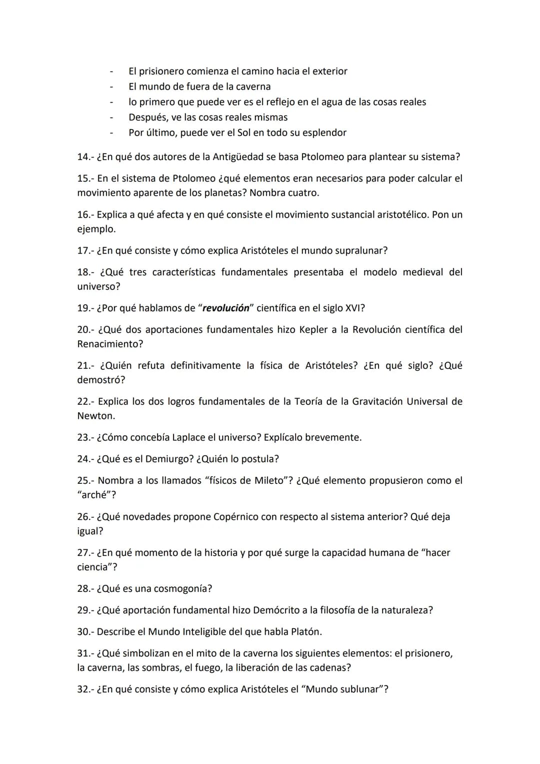 TEMA 4 FILOSOFÍA PRIMERO DE BACHILLERAT
COSMOVISIONES A LO LARGO DE LA HISTORIA. LA FILOSOFÍA DE LA CIENCIA ACTUAL.
1. LOS MODELOS MÍTICOS D