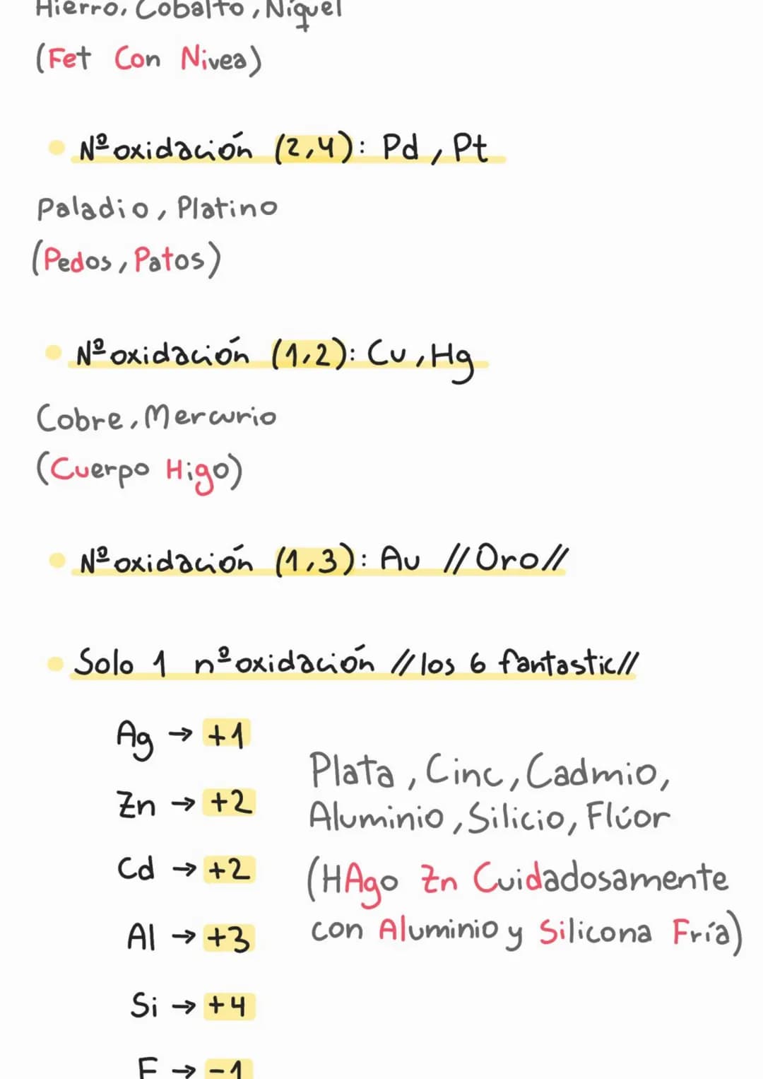 
<p>En este apunte de formulación inorgánica para 1º de bachillerato vamos a cubrir los siguientes temas:</p>
<h2 id="reglasmnemotcnicas">Re