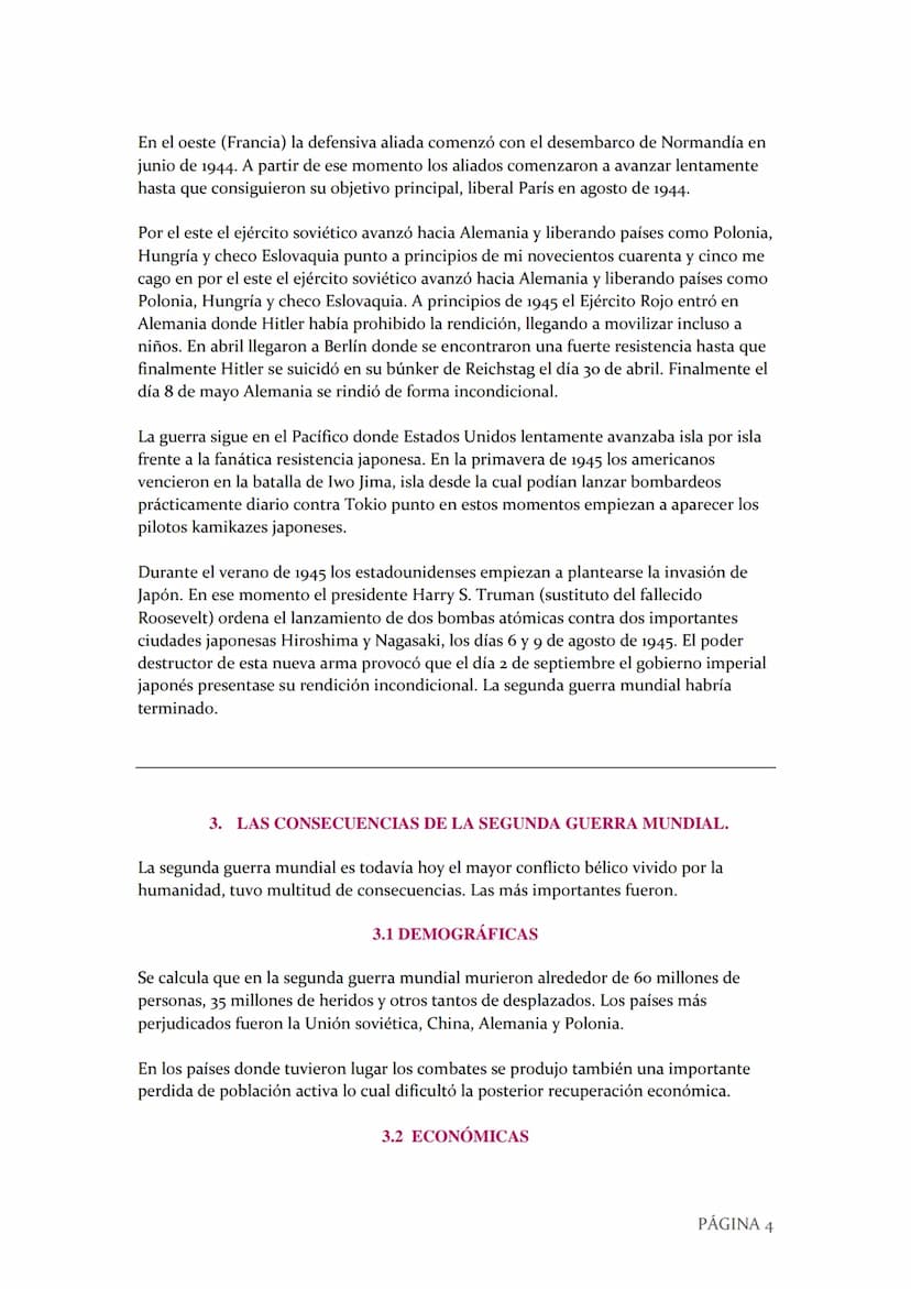 --- OCR Start ---
Segunda Guerra
Mundial
La segunda guerra mundial.
UNIDAD 6
Miriam Rodríguez Merino | 4º E.S.O. C | 17/05/2024
--- OCR End 