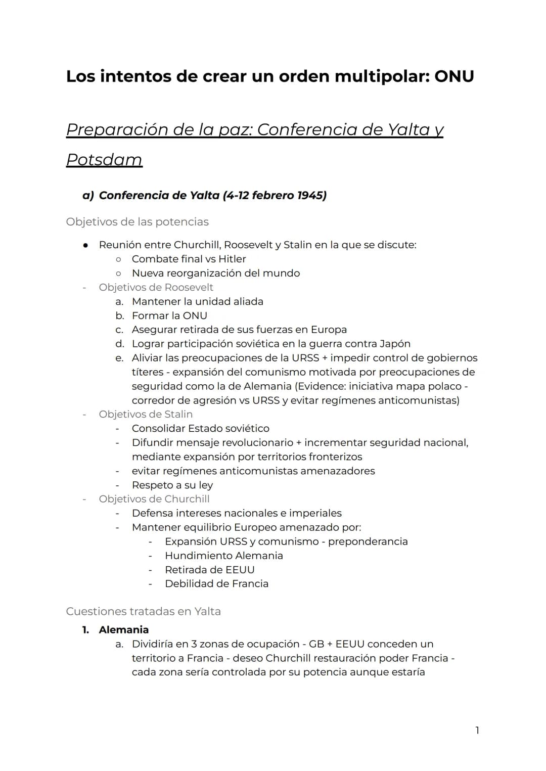 
<h2 id="antecedentesdelaconferenciadeyalta">Antecedentes de la conferencia de Yalta</h2>
<p>La Conferencia de Yalta fue una reunión entre C