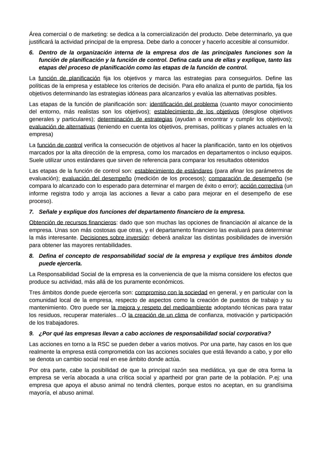 PREGUNTAS TIPO EVAU - ECONOMÍA DE LA EMPRESA
TEMA 1. INTRODUCCIÓN A LA EMPRESA.
1. Explique brevemente la teoría del empresario de Schumpete