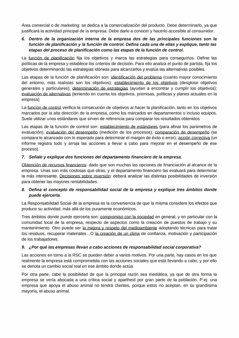 PREGUNTAS TIPO EVAU - ECONOMÍA DE LA EMPRESA
TEMA 1. INTRODUCCIÓN A LA EMPRESA.
1. Explique brevemente la teoría del empresario de Schumpete