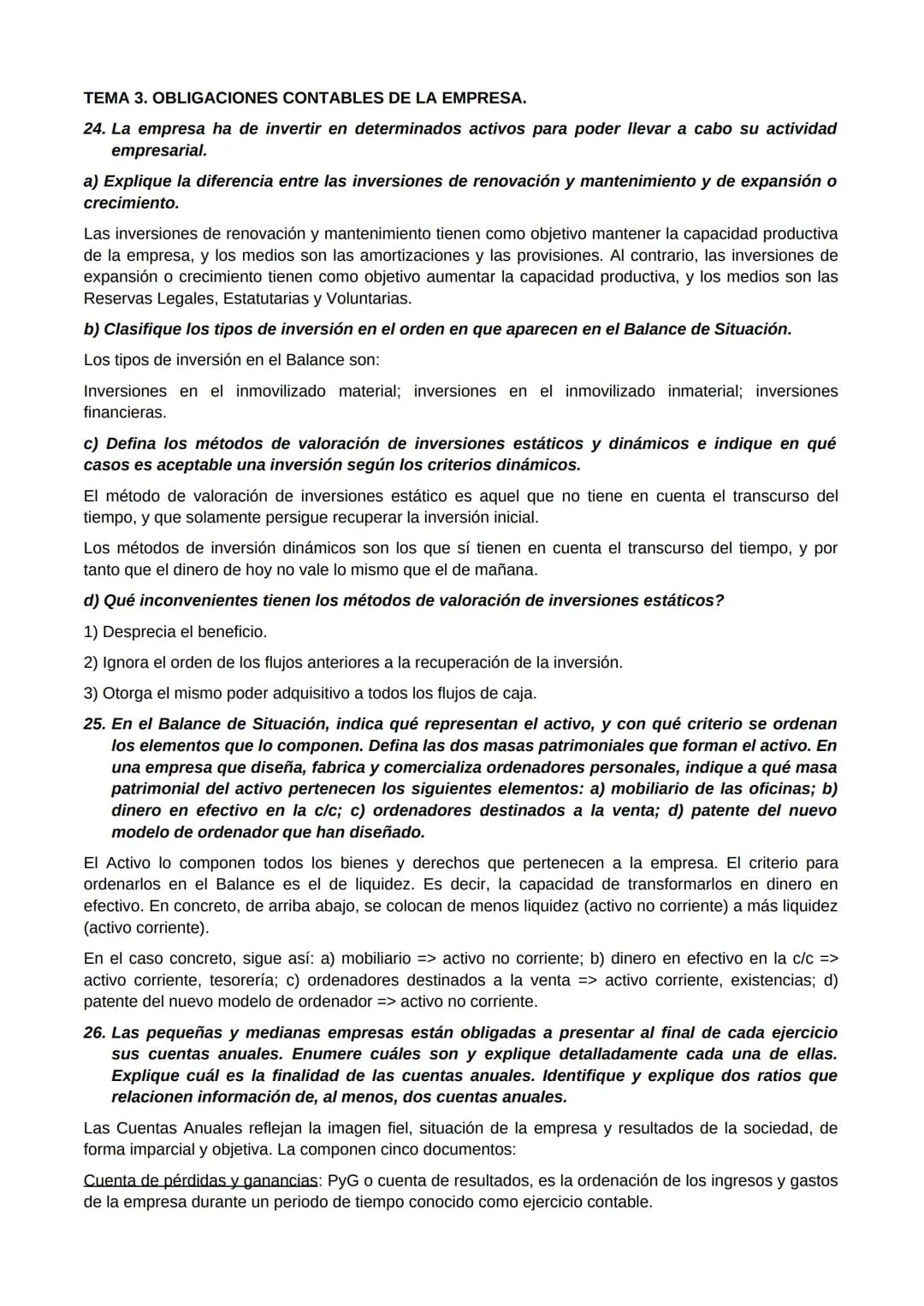PREGUNTAS TIPO EVAU - ECONOMÍA DE LA EMPRESA
TEMA 1. INTRODUCCIÓN A LA EMPRESA.
1. Explique brevemente la teoría del empresario de Schumpete