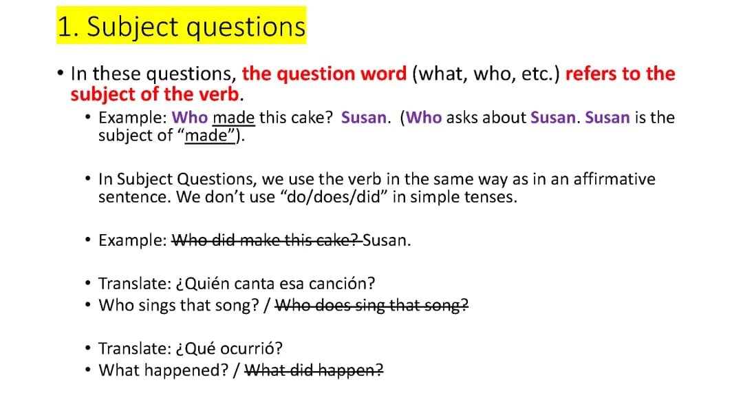 questions tags