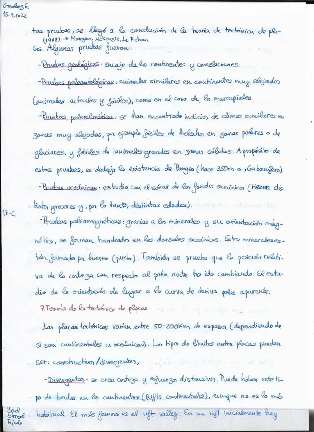 Geologia
8.9.2022
17-C
Yael
Streett
Fejede
TEMA 1: Estructura interna y tectónica de places
1. Tipo de sistemas
2. Subsistemas terrestres
3.