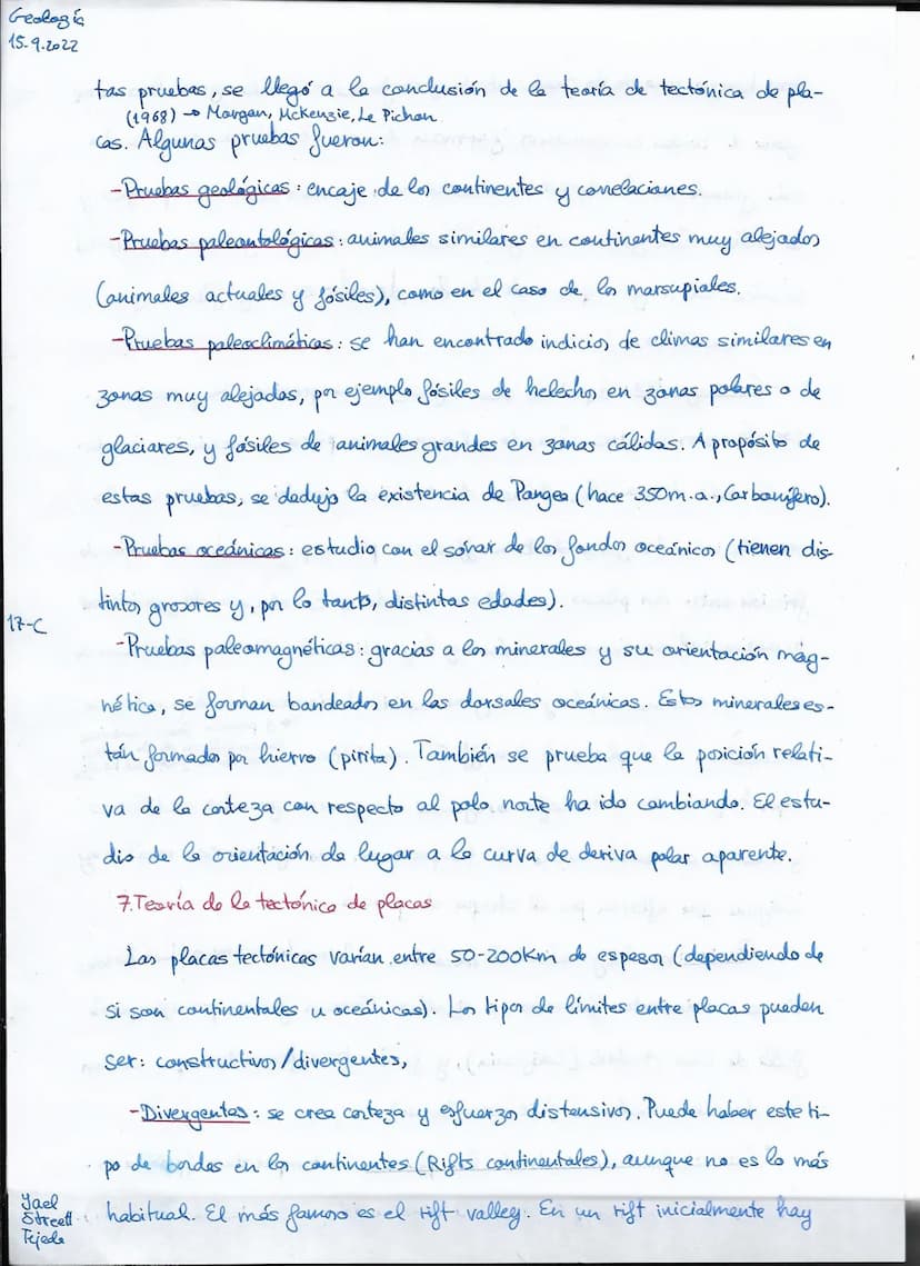Geologia
8.9.2022
17-C
Yael
Streett
Fejede
TEMA 1: Estructura interna y tectónica de places
1. Tipo de sistemas
2. Subsistemas terrestres
3.
